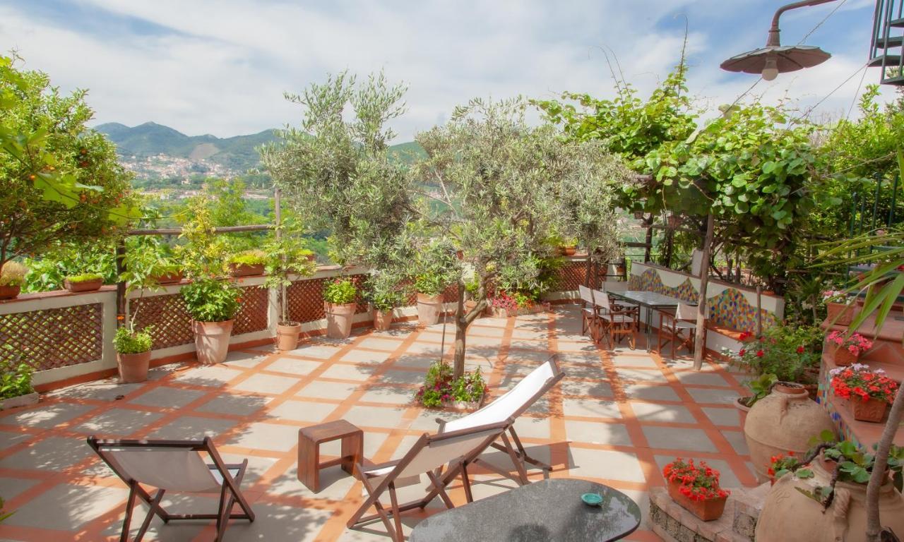 הוילה Vietri Casa La Terrazza מראה חיצוני תמונה